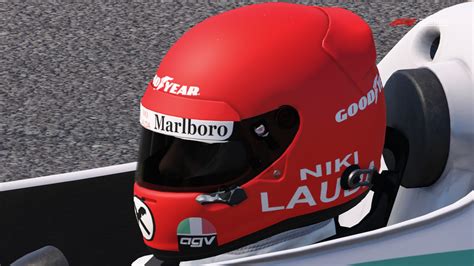 Niki Lauda 1976 Career Helmet | RaceDepartment