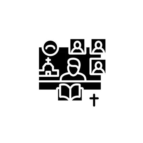 Black Church Service Illustrations, Royalty-Free Vector Graphics & Clip Art - iStock