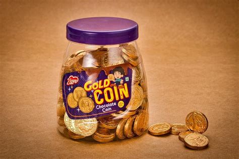 2 Love Golden Gold Coin Chocolate, Rs 1 /piece Nisha Enterprises | ID: 21541602648