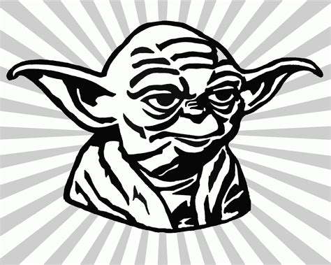 Yoda Printable Coloring Pages - Coloring Home