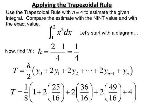 Trapezoid Rule