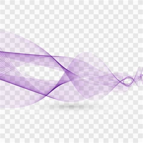 Download Vector - Purple wave on transparent background - Vectorpicker