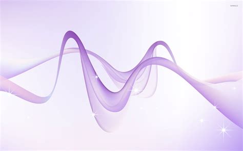 Purple sparkling waves wallpaper - Abstract wallpapers - #18862