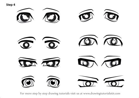 How To Draw Anime Eyes Step By Step ~ How To Draw Anime Eyes For Beginners : How To Draw Eyes ...