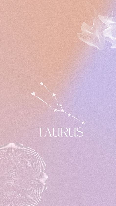 Taurus astrology aesthetic wallpaper for phone iphone wallpaper and ...