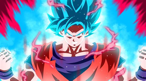 Goku SSJB Kaioken X20 Wallpapers - Wallpaper Cave