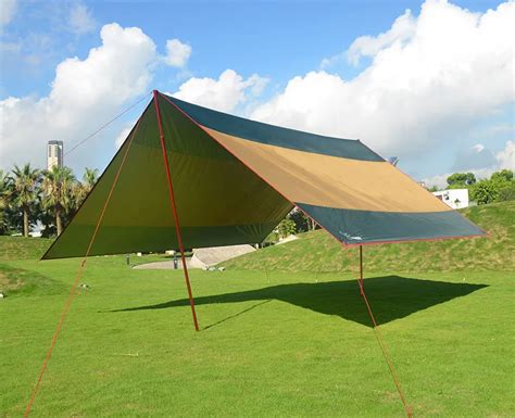 GRNTAMN Outdoor folding camping sunshelter waterproof bell tent awning ...