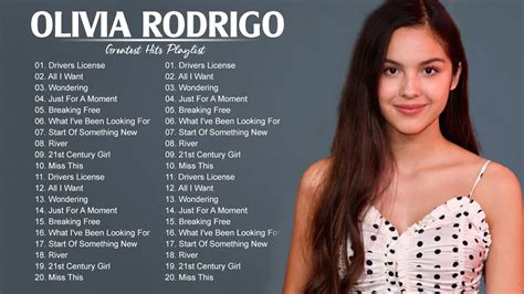 Olivia Rodrigo Greatest Hits Full Album - Best Songs Of Olivia Rodrigo Playlist 2021 - YouTube