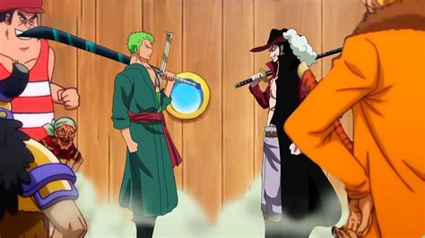 ZORO RECEIVES MIHAWK'S LEGENDARY SWORD! Zoro Finally Superpass Mihawk ...