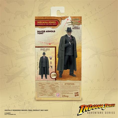 Major Arnold Toht Adventure Series Figur aus Indiana Jones Raiders of the lost Ark