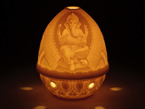 Porcelain Garden Lithophane Lamps - Ideas on Foter