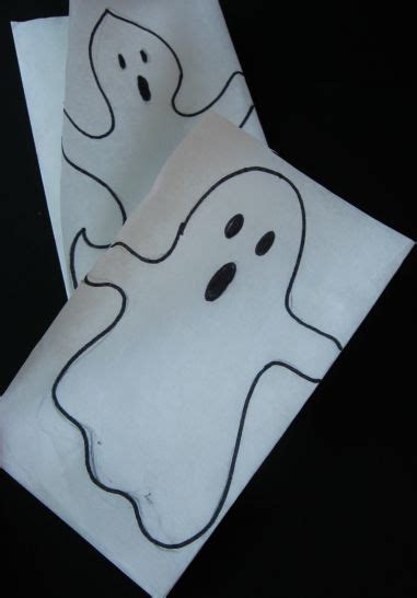 How to Make Paper Ghost Garlands for Halloween | Alpha Mom