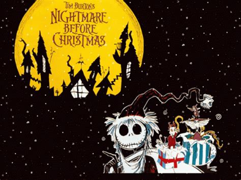 Jack Skellington Tim Burtons Nightmare Before Christmas GIF | GIFDB.com