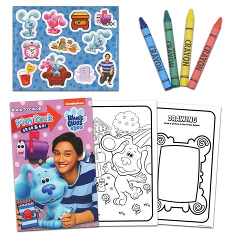 Blue's Clues Wood Puzzle Set ~ 4 Pc Jigsaw Bundle with 2 Blue's Clues ...