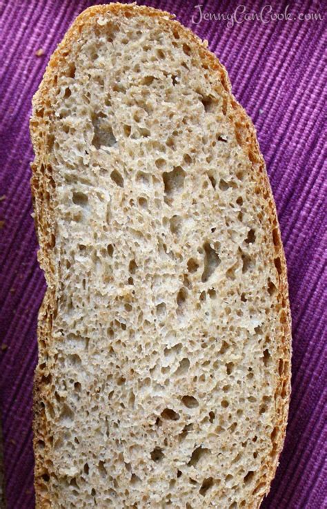 Faster No Knead Whole Wheat Bread recipe from Jenny Jones (Jenny Can Cook) Keto Bread Machine ...