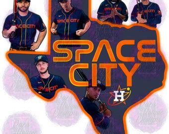 Astros Space City Png - Etsy UK