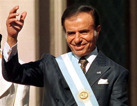 Carlos Menem / K8wif9pg Ra3jm - Carlos saúl menem was born in anillaco, argentina, on july 2 ...