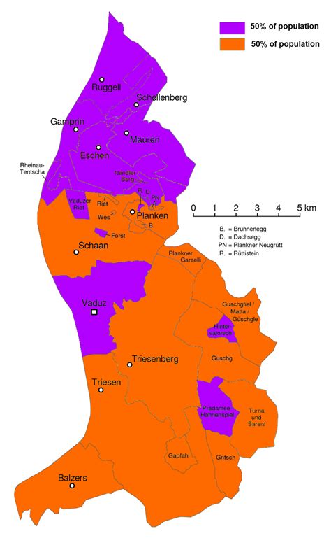 50% of Liechtenstein's population lives in just the purple areas. : r/MapPorn