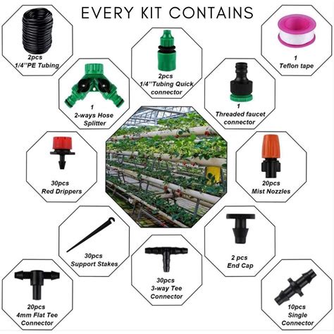 Drip Irrigation Kit | Garden Irrigation System | Sprinkler System