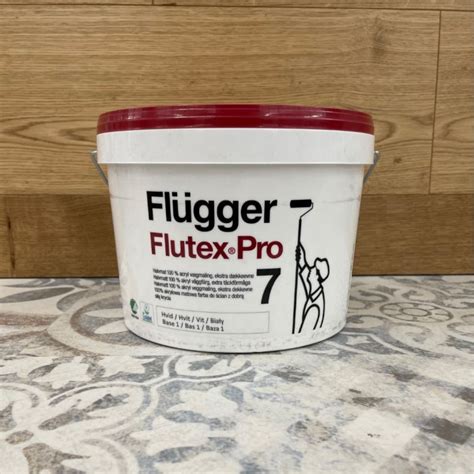 Peinture sous-couche mur et plafond 10L blanc Flutex /Flugger