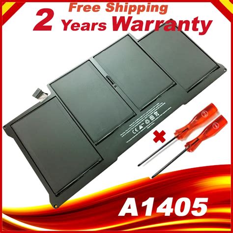 Laptop Battery for Apple Macbook Air 13" A1466 2012 & A1369 2011 laptops Battery A1405 -in ...