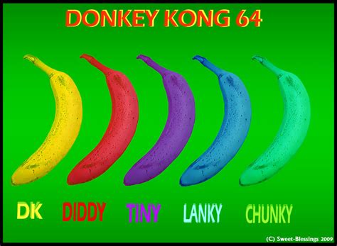 DK64: Kong's Bananas by Sweet-Blessings on DeviantArt