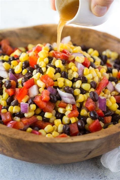 Southwestern Black Bean and Corn Salad - Noshtastic