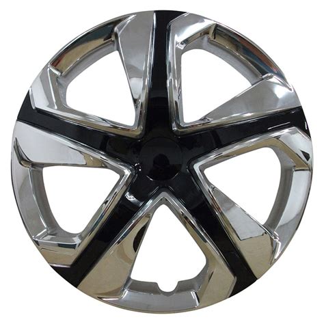 15" HONDA CIVIC STYLE, CHROME/BLACK Wheel Cover Set - Pacific Rim