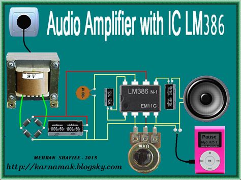 کارنامک in 2020 | Audio amplifier, Electronic schematics, Amplifier