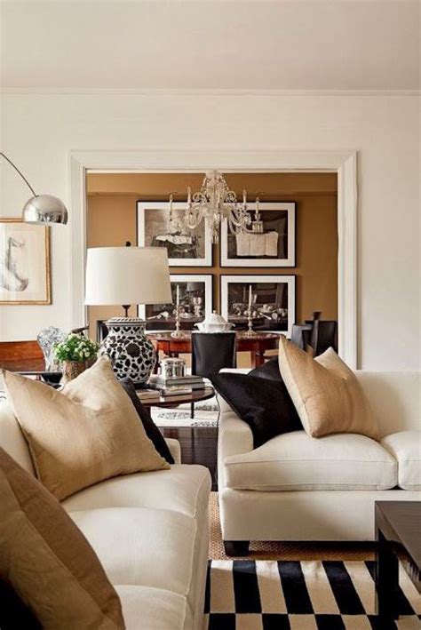 Cindy Hattersley Design | Beige living rooms, Black living room, Brown ...