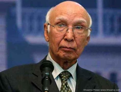 Sartaj Aziz blames U.S. for regional instability - Khaama Press