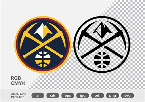 Denver Nuggets Logo ai cdr eps pdf png jpg svg | Etsy