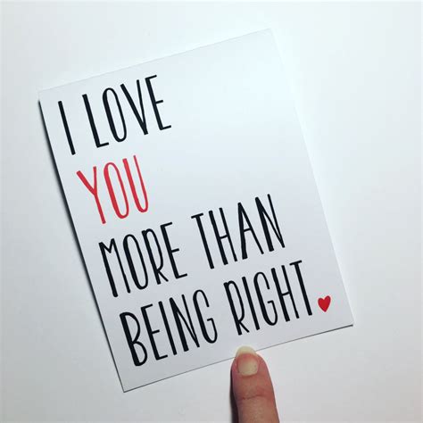 Funny I Love You Card / Funny Relationship Card / Funny Dating - Etsy