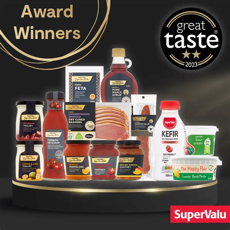 SuperValu and Centra sweep the board at the 2023 Great Taste Awards ...