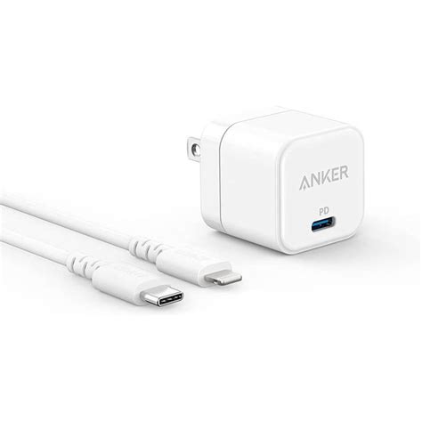 Anker PowerPort Series 3 20W Cube Charger with Cable