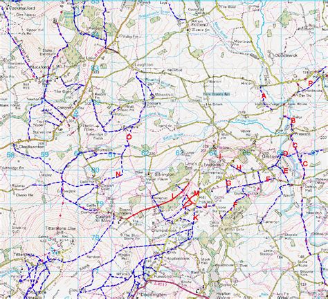 Map – Clee View Bridleways Group