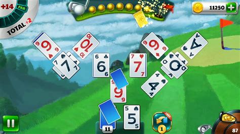 Golf Solitaire Tournament the most populair card game in Google Play store - YouTube