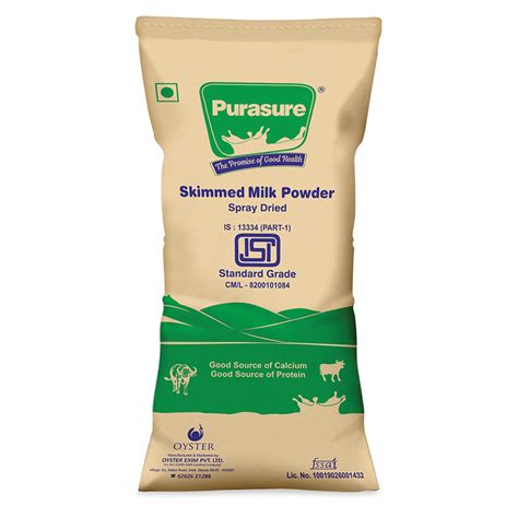 Skimmed Milk Powder Suppliers in India - Purasure