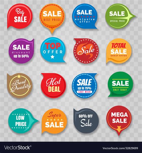 Quality badges set for sale Royalty Free Vector Image