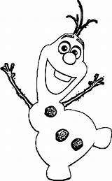 Olaf Coloring Page WeColoringPage 19  Wecoloringpagecom sketch template