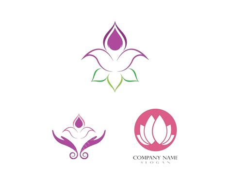 Beauty Lotus Logo Template Woman Salon Business Vector, Woman, Salon, Business PNG and Vector ...