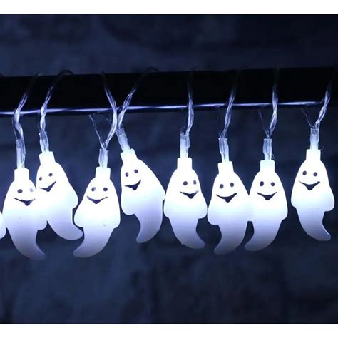 Halloween Lanterns LED Light Halloween Lanterns Decorated With Ghost ...