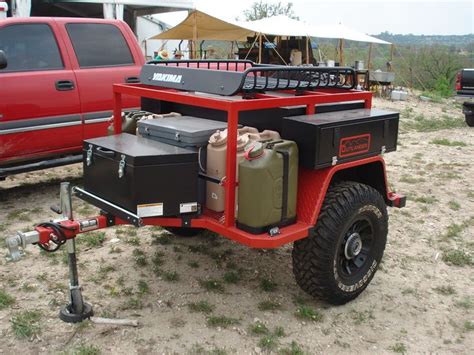 scale offroad trailer | Off road camper trailer, Off road trailer, Off ...