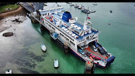 Wightlink Fishbourne Ferry Terminal - Mavic Pro - YouTube