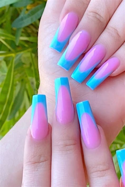 45 Stunning Coffin Nails Design Ideas For Summer nails 2021