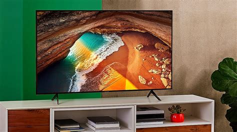 Samsung 55 Inch Q60 Flat Smart 4K QLED TV 2019 | Samsung UAE