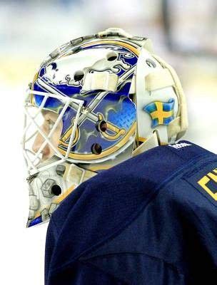 Linus Ullmark Buffalo Sabres goalie mask 2013 | Goalie mask, Goalie ...