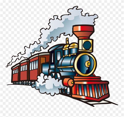 Transparent Train Cartoon Png - Train Clipart (#5505689) - PinClipart