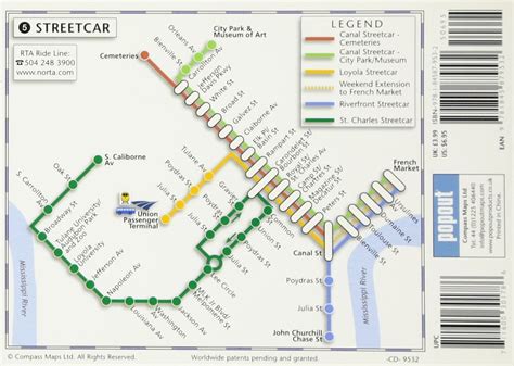 Streetcar Lines New Orleans Map