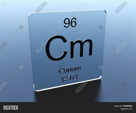 Curium Symbol On Glass Image & Photo (Free Trial) | Bigstock